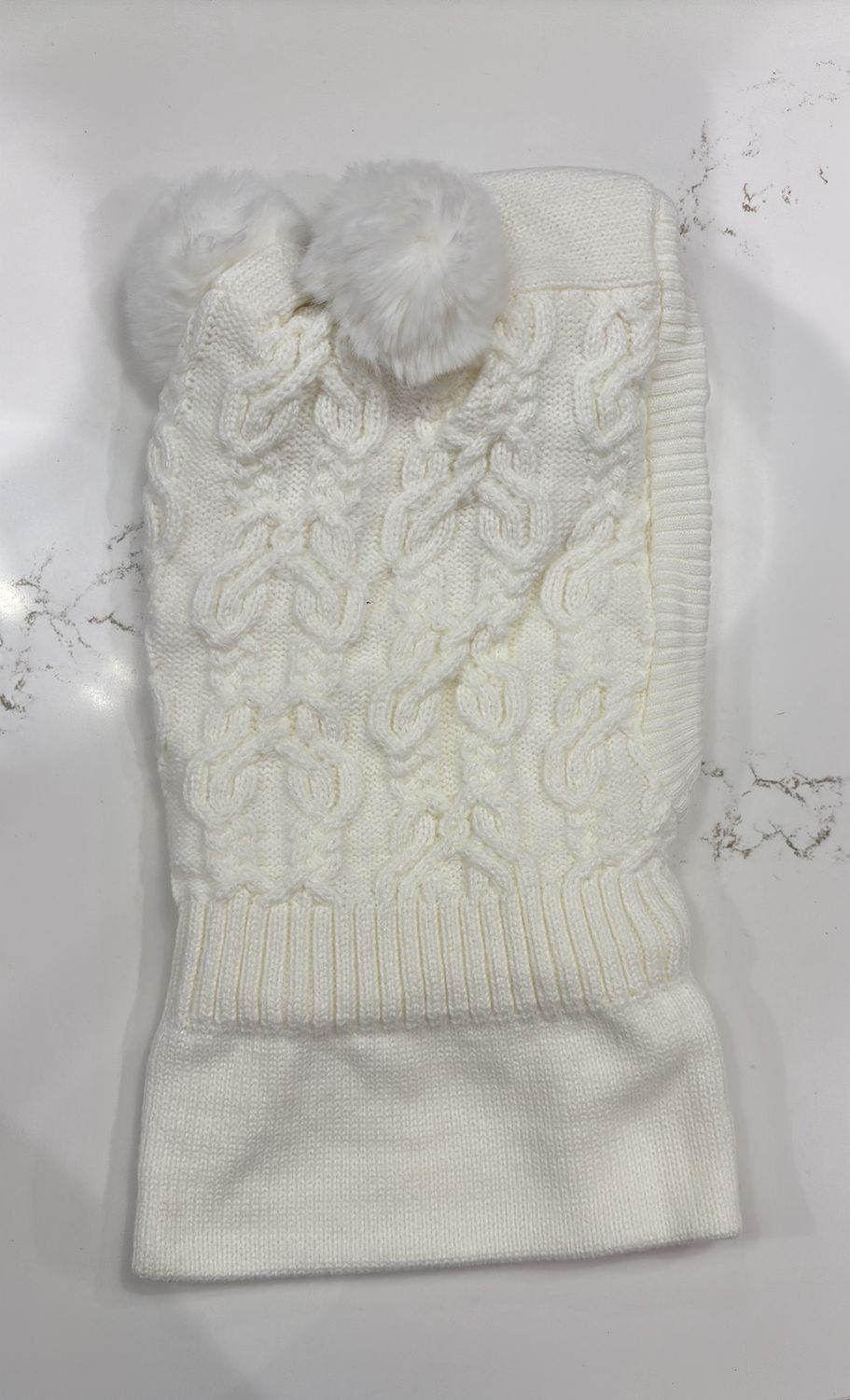 Cagoule tricot