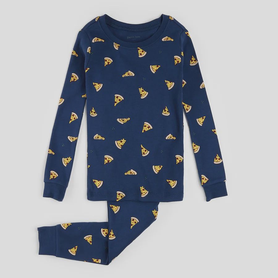 Pyjama pizza marine 2 pièces