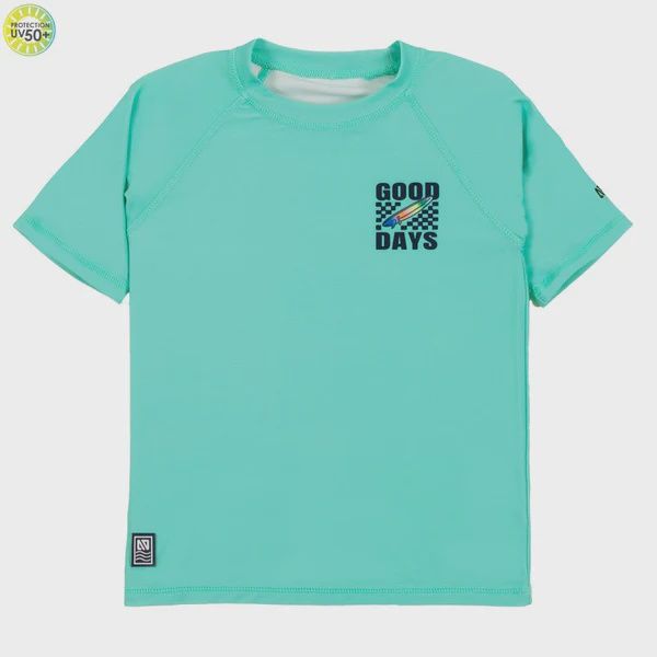 T-shirt maillot turquoise