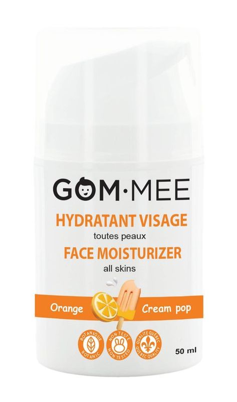 Hydratant visage à l’orange