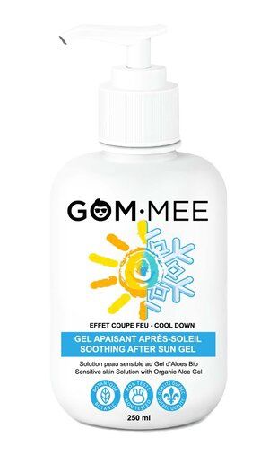 Gel apaisant après soleil