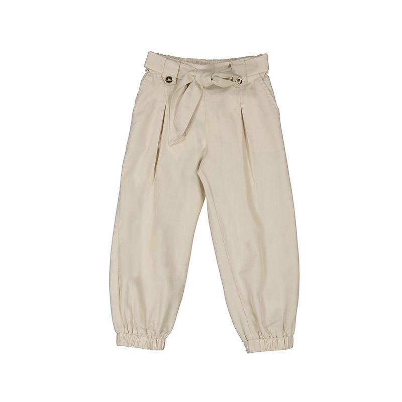 Pantalon ample beige 3556