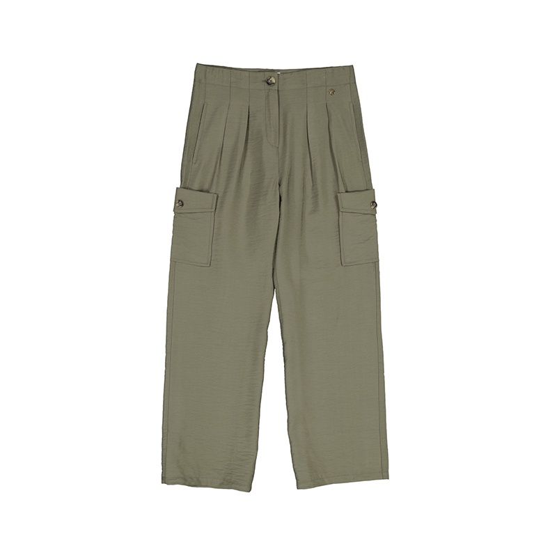 Pantalon cargo kaki 6536
