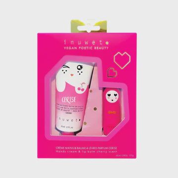 Duo crème et baume à lèvres cerise