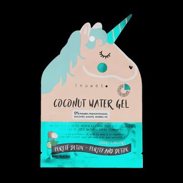 Masque licorne au coconut, Action: Pureté detox
