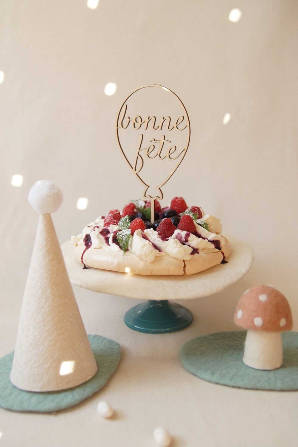 Décoration gâteau bonne fête