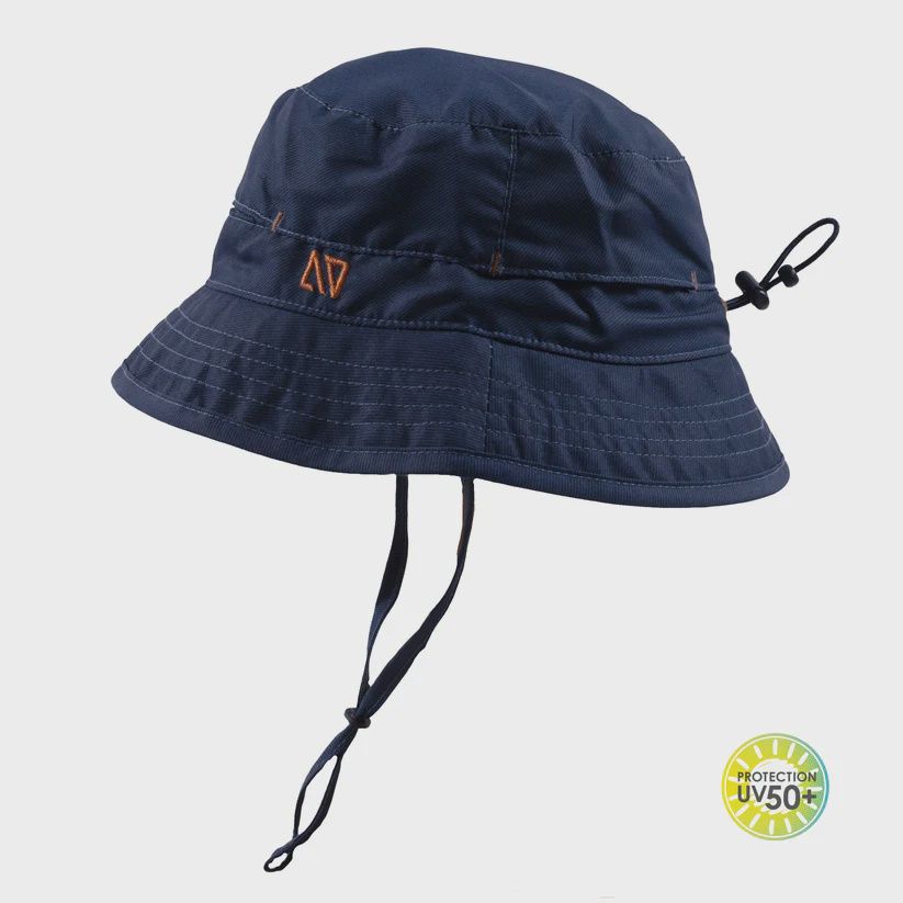 chapeau UV bleu marine, Grandeur: 18m-3 ans