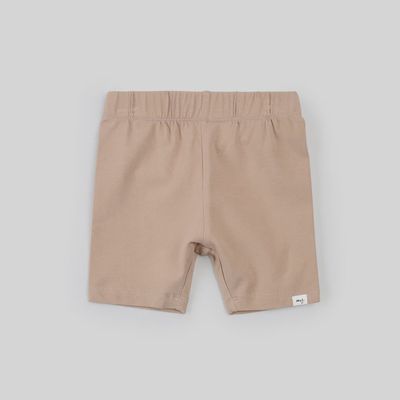 legging short couleur taupe