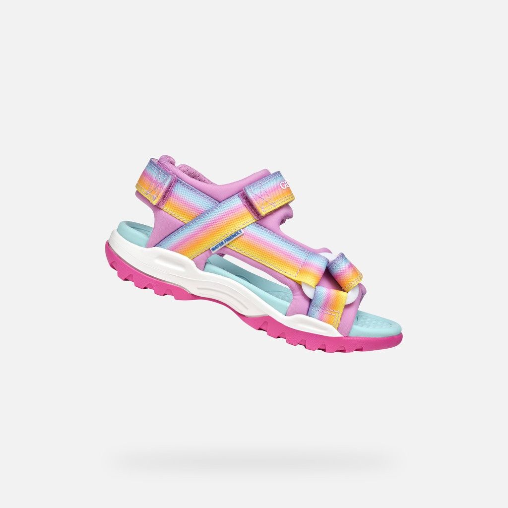 sandale geox multicolore, Grandeur: 26