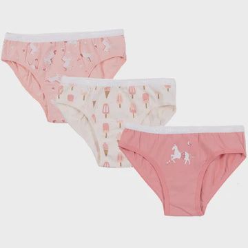 Paquet de 3 culottes licorne/popsicle