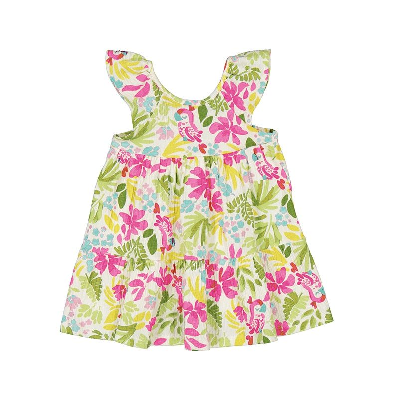 Robe imprimée fleuri multicolore 1923