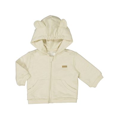Veste beige a capuchon avec oreille 1455