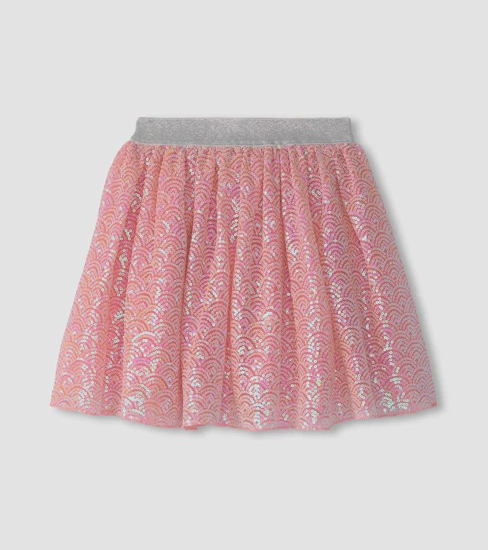 Jupe rose a paillettes 1616