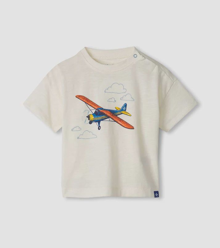 T-shirt beige avion 1520