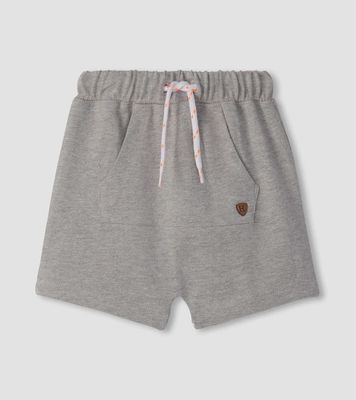 Short grise avec poche kangourou 1522
