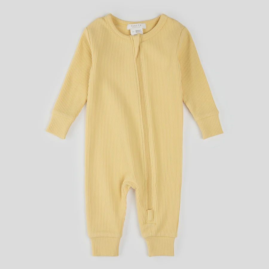 Pyjama une pièce jaune modale q03b
