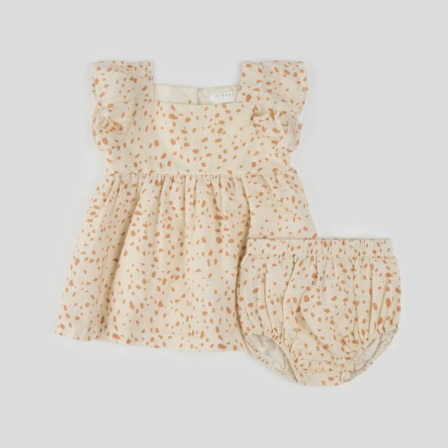 Robe et cache couche motif girafe e03b
