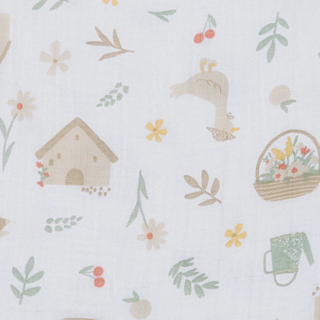 Mousseline Perlimpinpin, Motif: Picnic