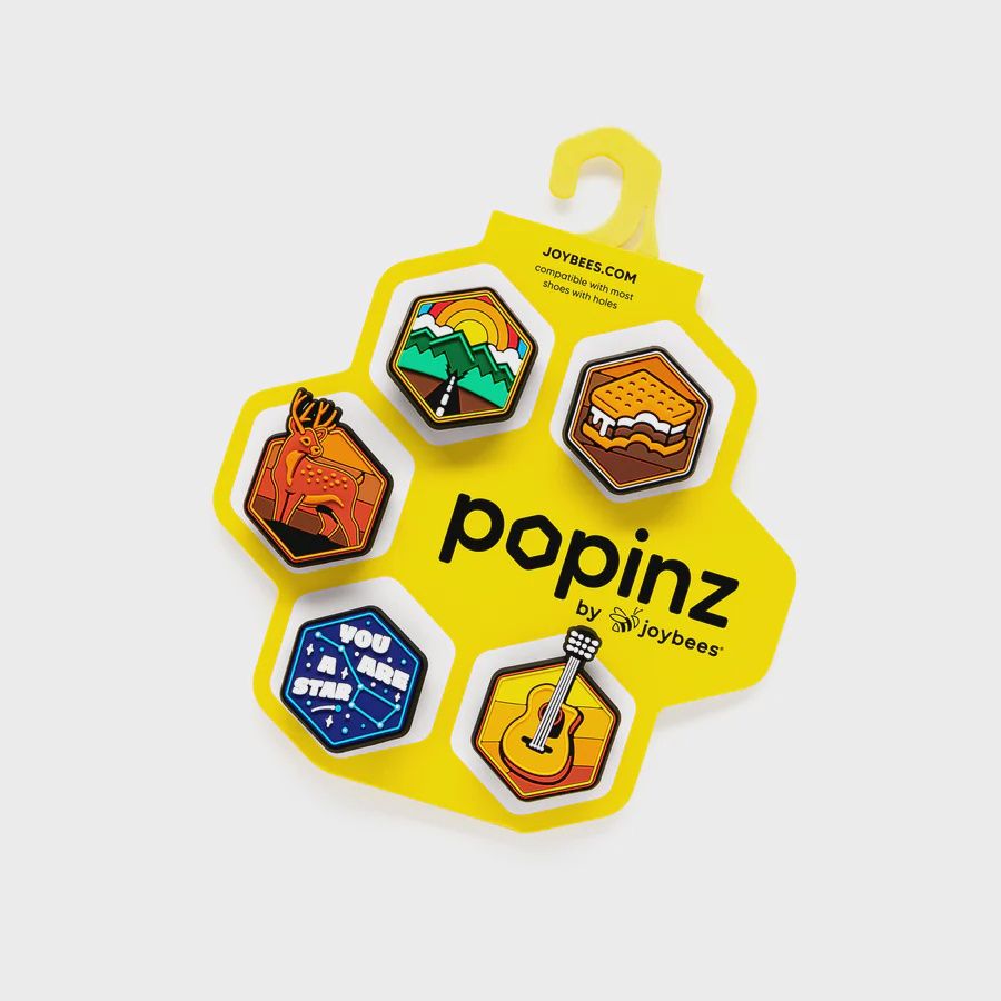 Popinz paquet 5 P5Z5PQ, Motif: camping