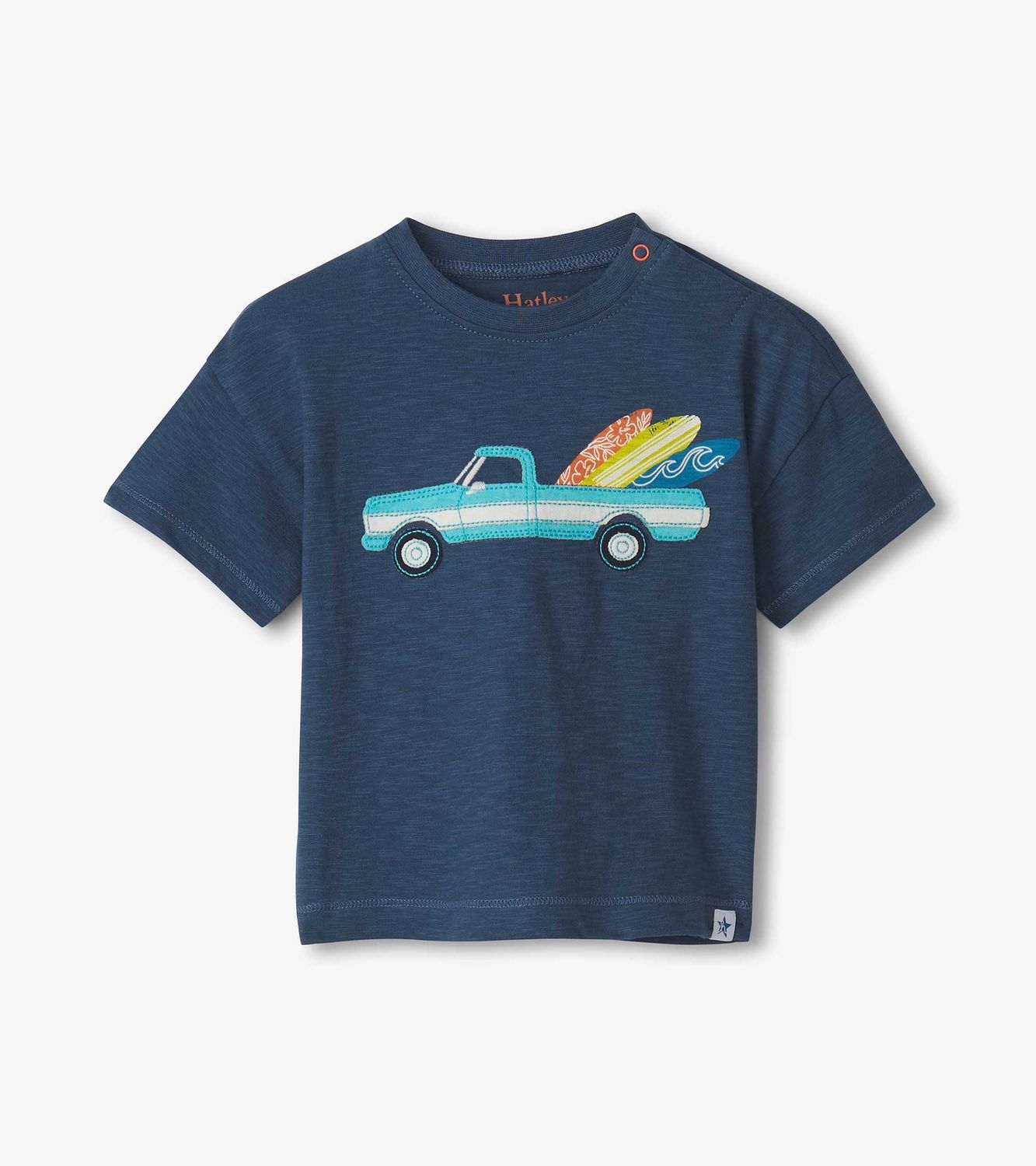 T-shirt camionnette bleu 1520