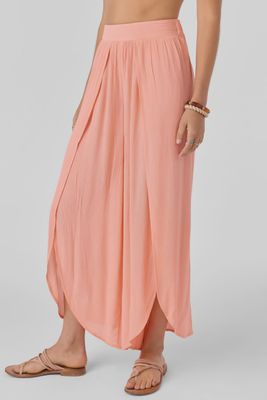 Pantalon Palazzo corail 9001