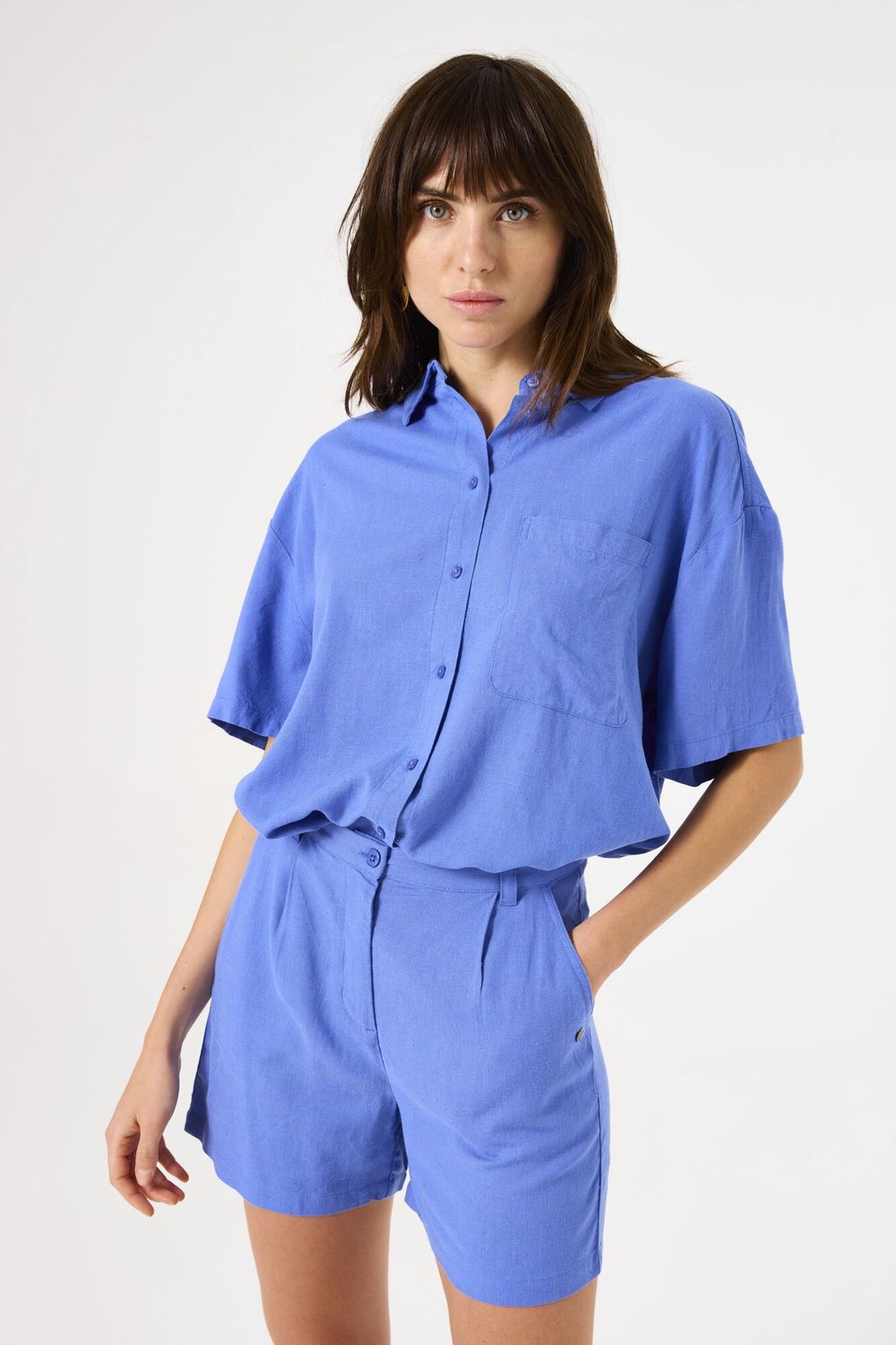 Short Bleu 0140