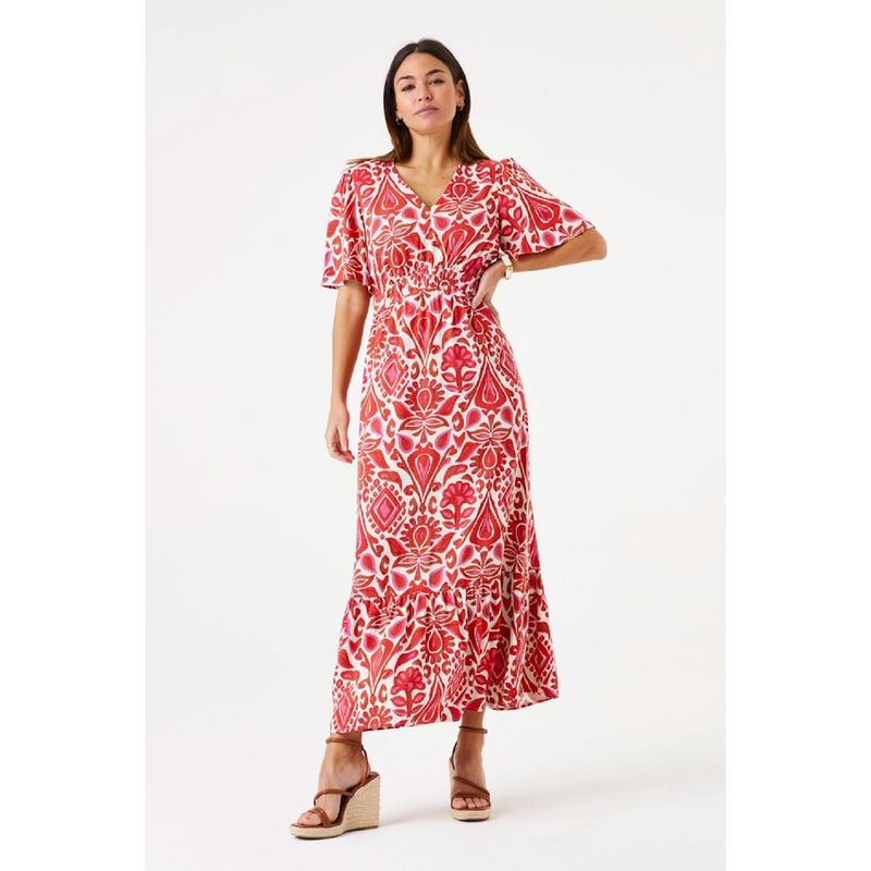ROBE LONGUE MILIKA rouge