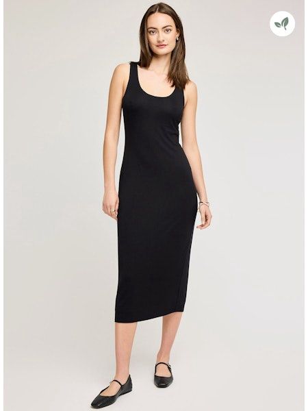 Robe longue noir 8731
