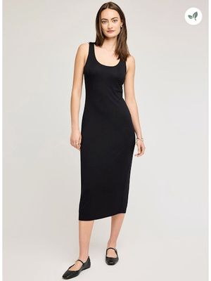 Robe longue noir 8731