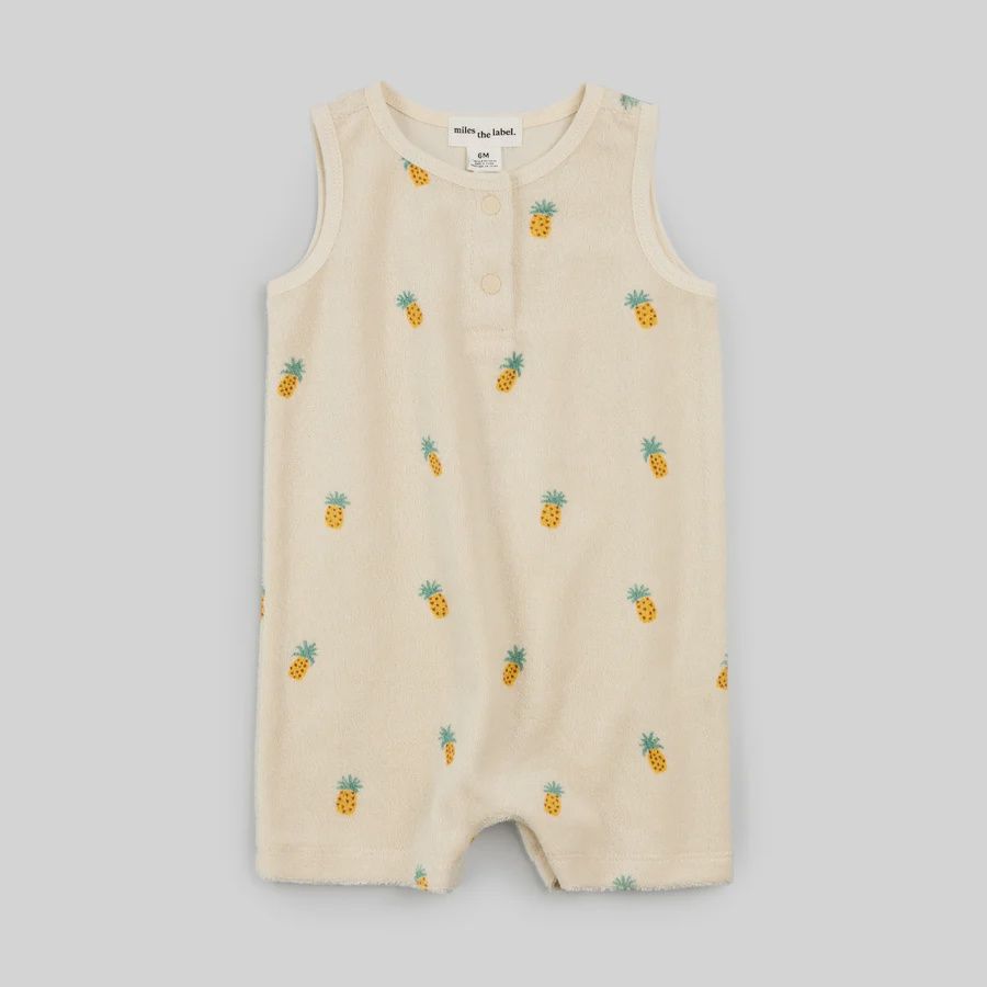 Barboteuse avec ananas n17b