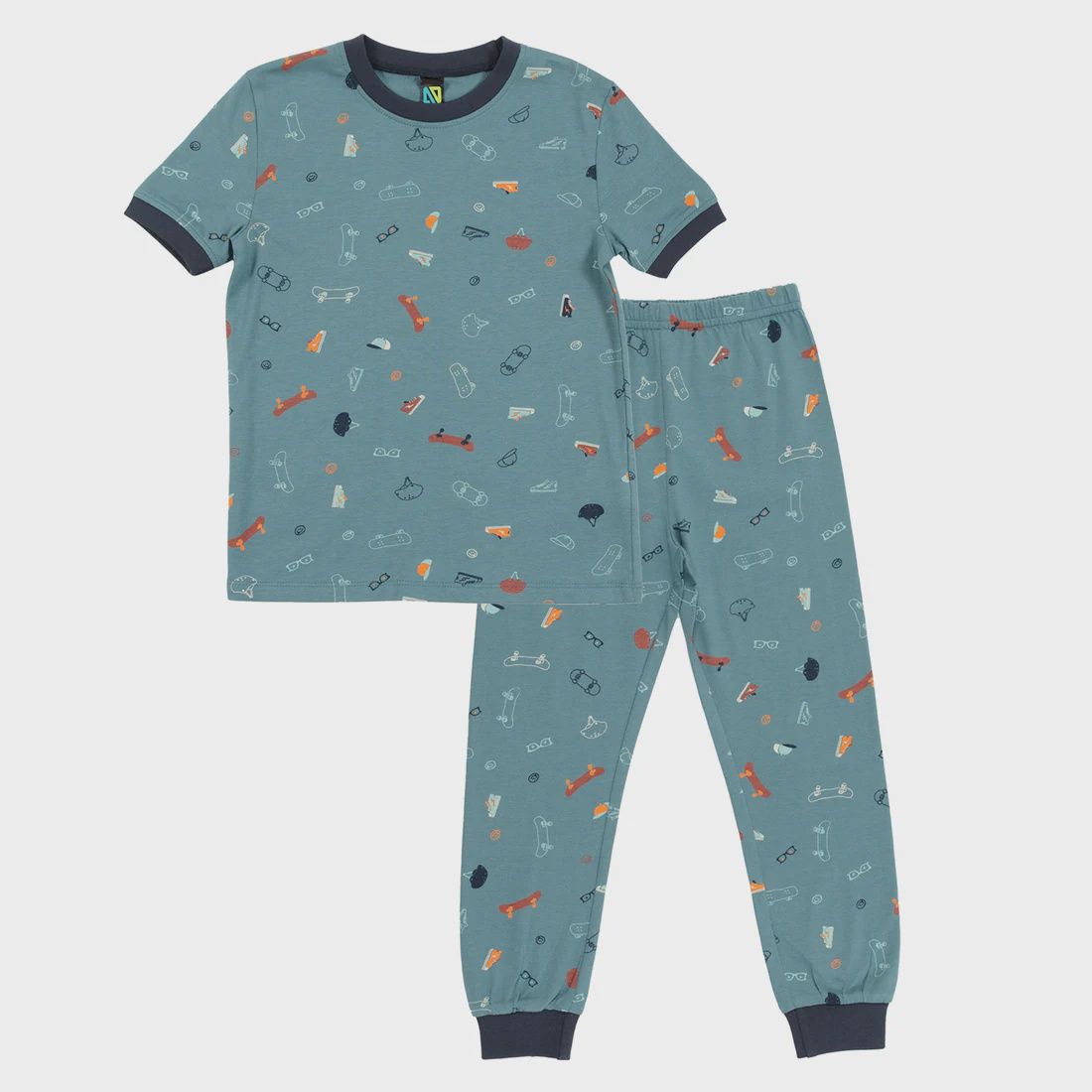 Pyjama deux-pièces bébé Garcon Bleu