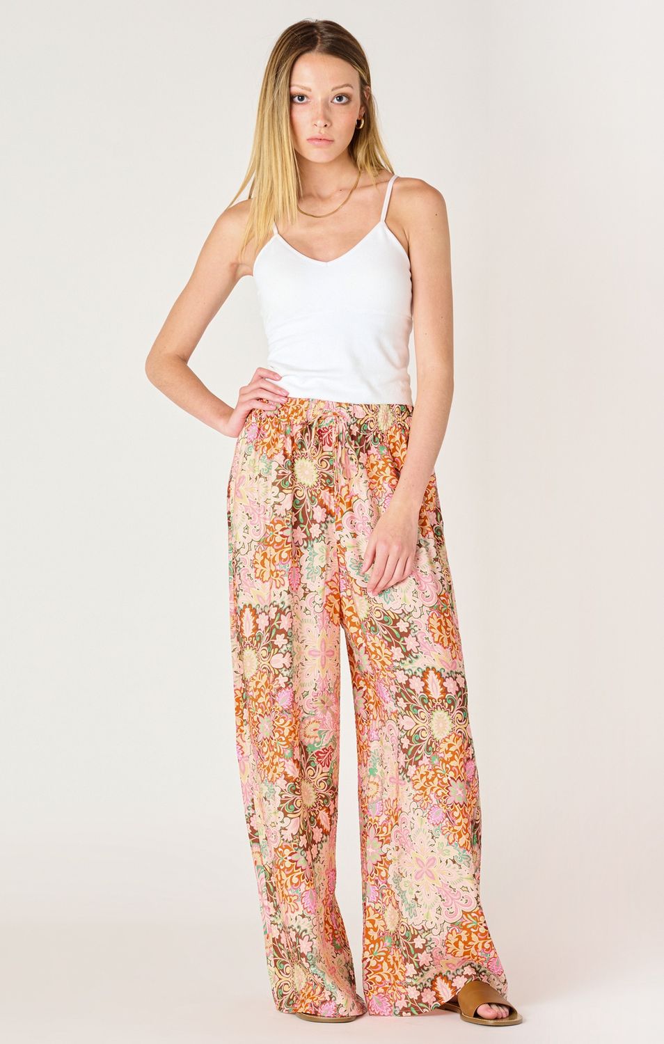 Pantalon fluide à jambe large 2751
