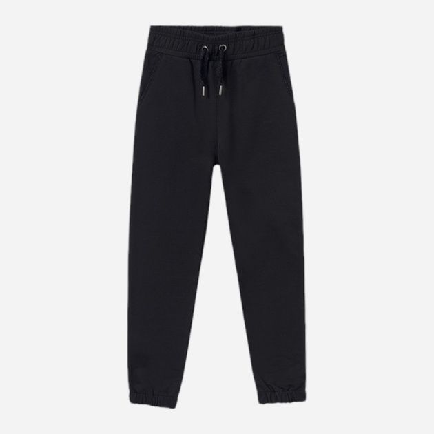 Jogging noir cordon brillant 7548