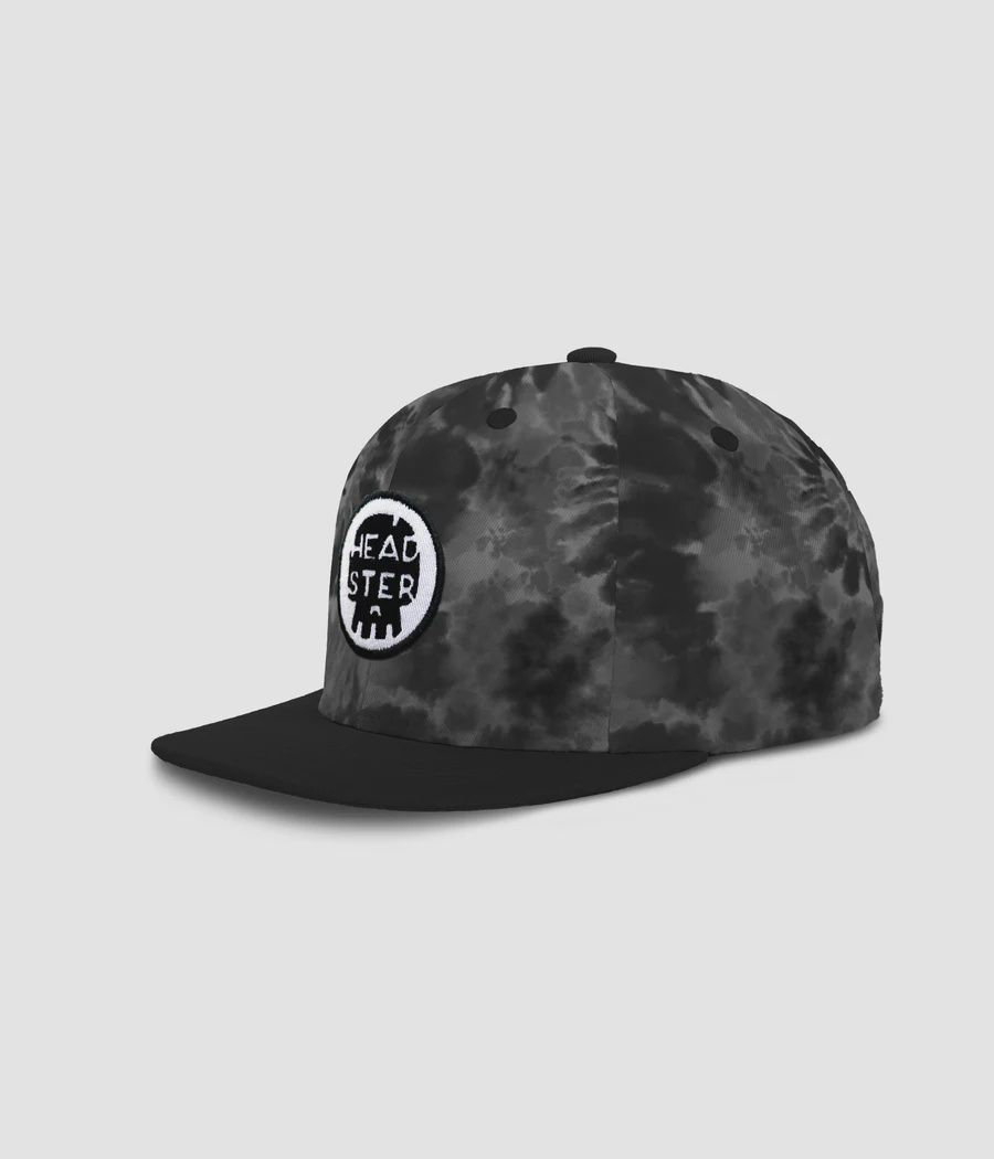 Casquette Tie dye noir