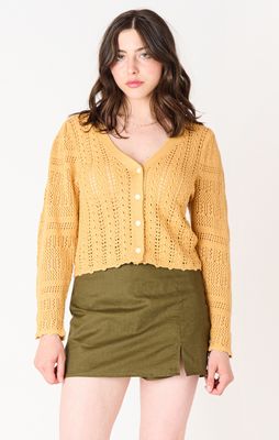Veste tricot Abricot 7264