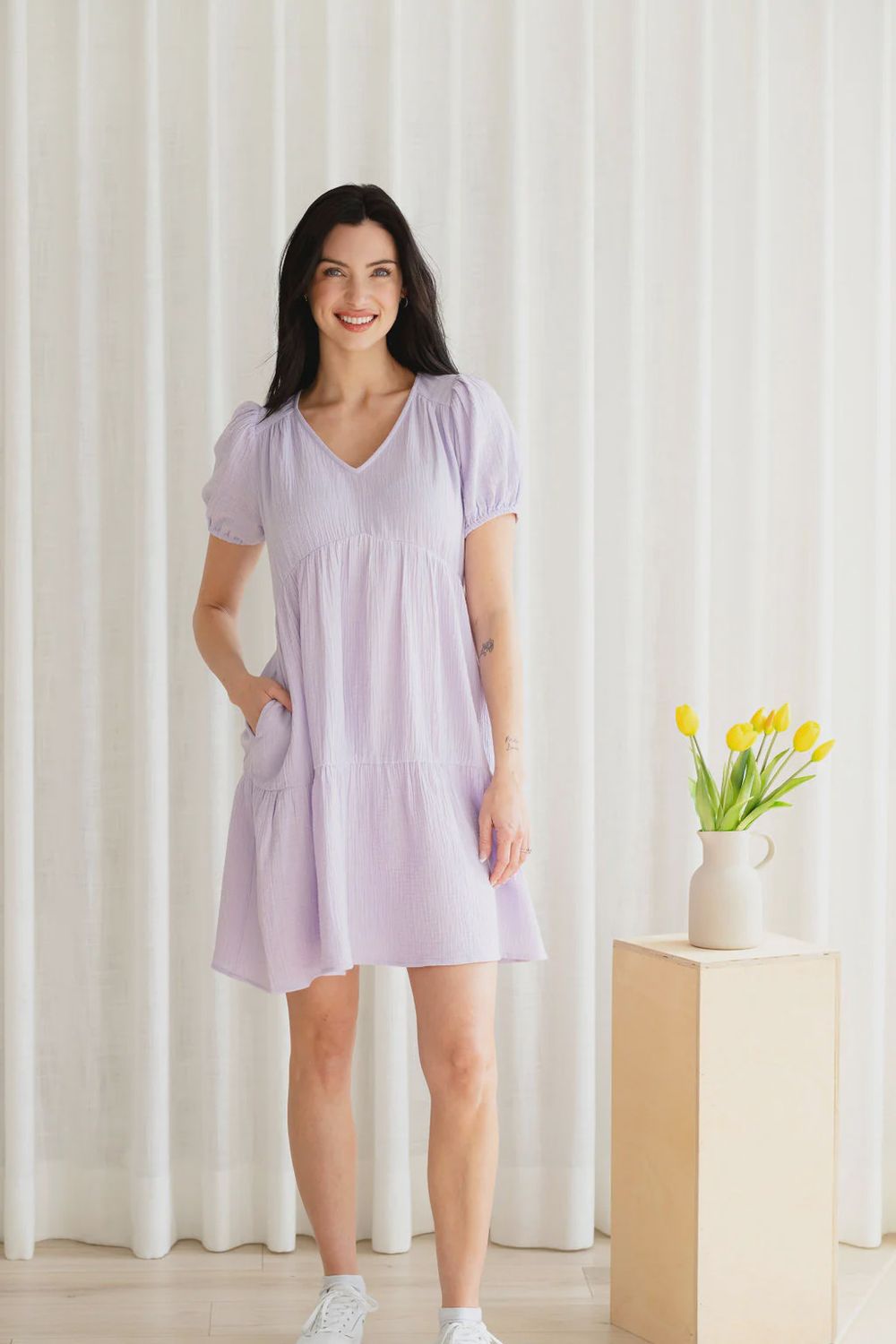Robe lilas