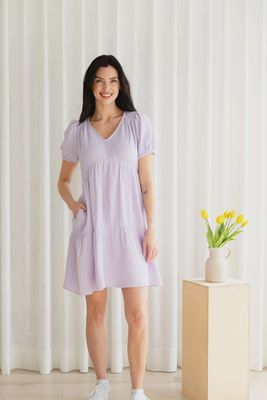 Robe lilas