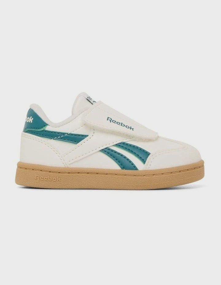 Soulier blanc à velcro