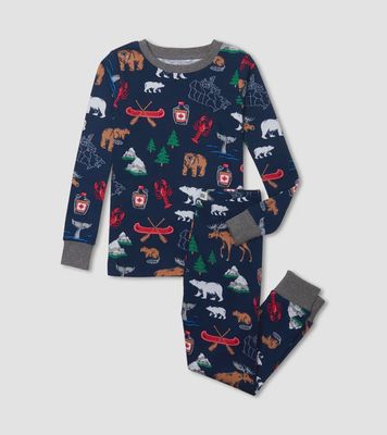 Pyjama pour enfant – Motifs canadiens
