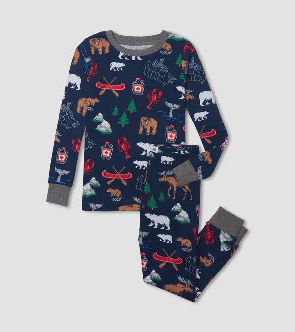 Pyjama pour enfant – Motifs canadiens
