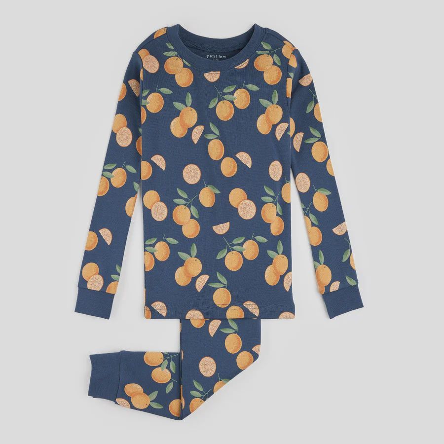 Pyjama clémentine marine 2 pieces