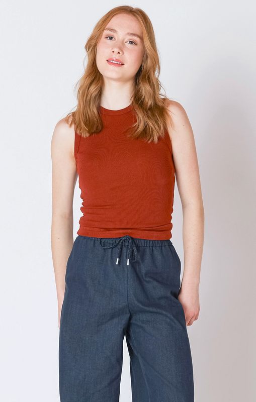 Camisole orange bruler 4300