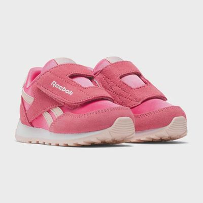 Chaussure à velcro rose