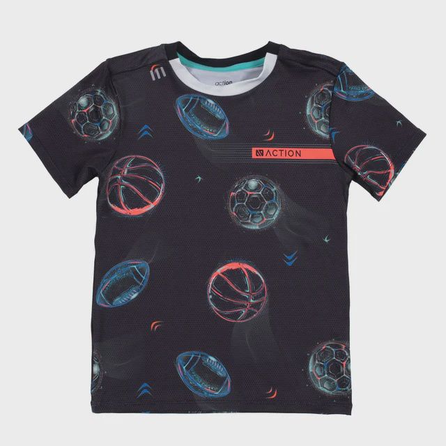 T-shirt athlétique  motif sport