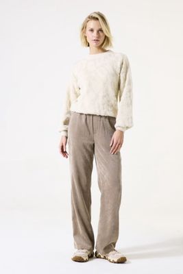Pantalon corderoy taupe 3459