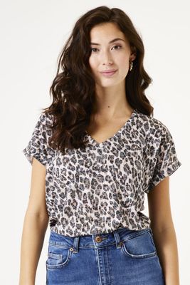 T-shirt Motif leopard 0570