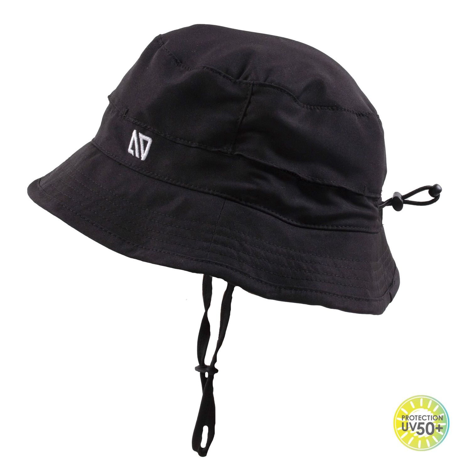 Chapeau Uv Noir, Grandeur: 0-6mois