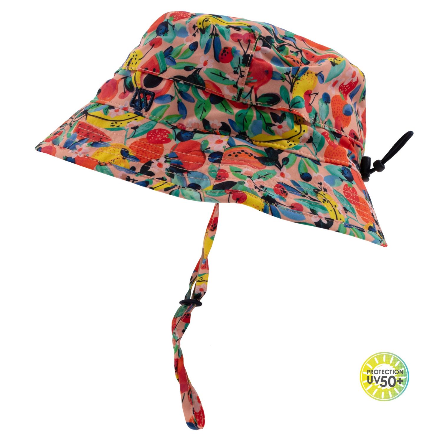 Chapeau UV corail/fruité