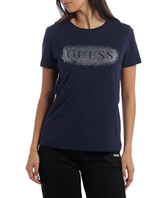 T-shirt guess marine brillant 1314