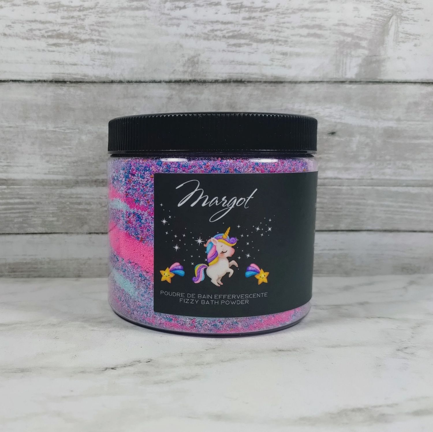 Poudre de bain-Licorne